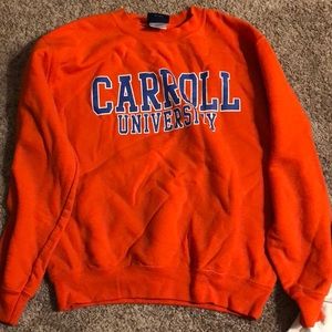 Carroll university sweatshirt size small.